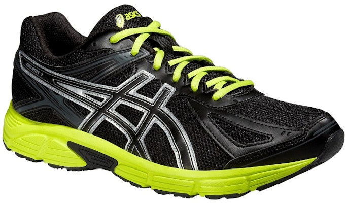 Asics Patriot 7 減震防滑耐磨 低筒跑步鞋 黑銀綠 Order Asics Patriot 7 減震防滑耐磨 低筒跑步鞋 黑銀綠