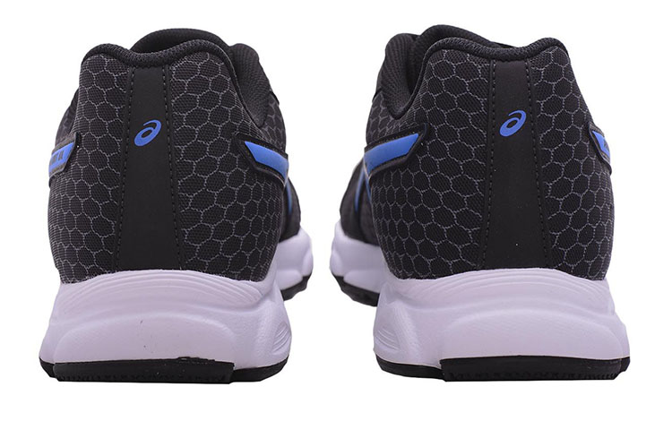 Shop ASICS Patriot 8 ''Zwart Blauw'' T010A-9043