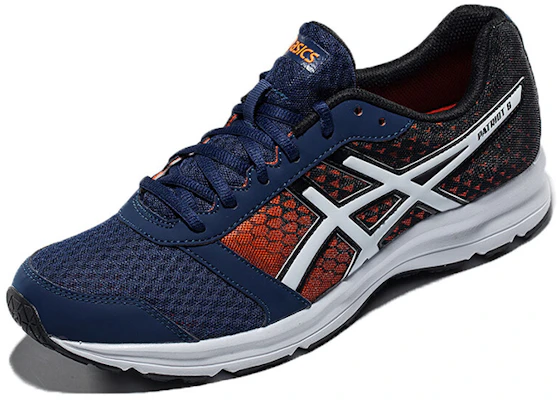 ASICS Patriot 8 ''Donkerblauw Rood'' T619Q-5001 Order ASICS Patriot 8 ''Donkerblauw Rood'' T619Q-5001