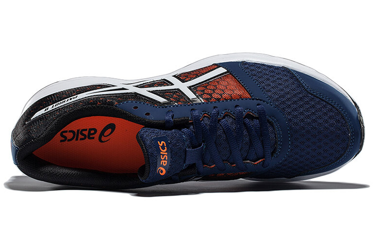 Lookbook Asics Patriot 8 跑步鞋 深藍紅