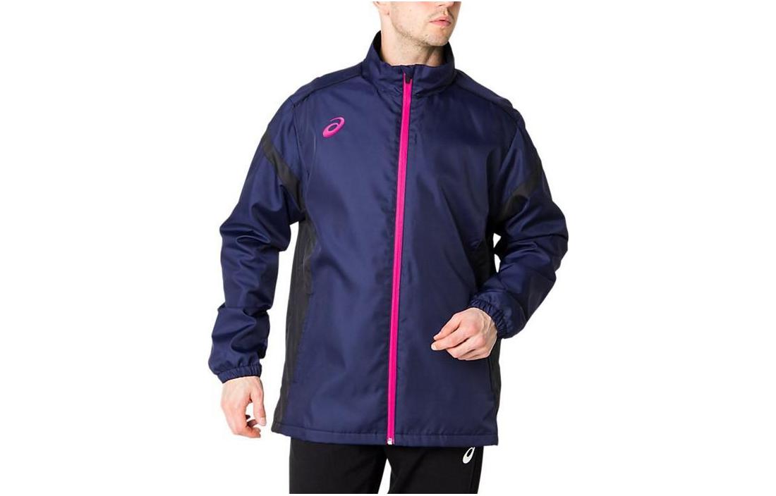 ASICS Patterned Print Zip Jacket Blue 2031A898-400