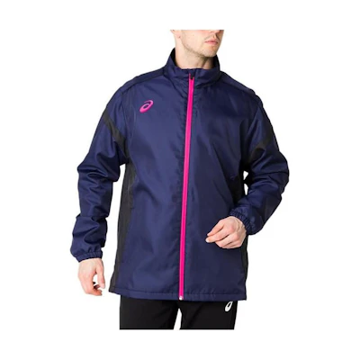 ASICS Patterned Print Zip Jacket Blue 2031A898-400