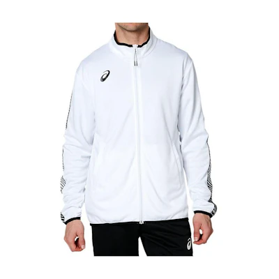 ASICS Patterned Striped Track Jacket White 2031D907-100