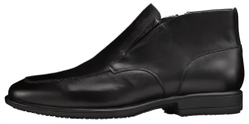 亞瑟士 Pedala 皮革 圓頭舒適 短靴 男款 黑色 Buy 亞瑟士 Pedala 皮革 圓頭舒適 短靴 男款 黑色