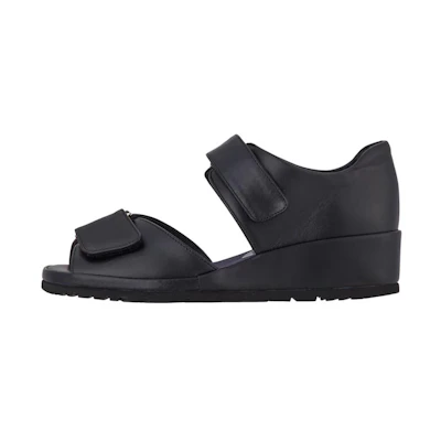 ASICS Pedala Sandals 'Black 2E Wide - Women's'