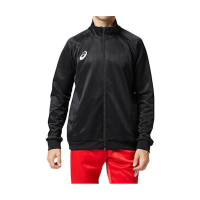 ASICS Performance Black Full-Zip Jacket with Logo Print Black 2101A075-001