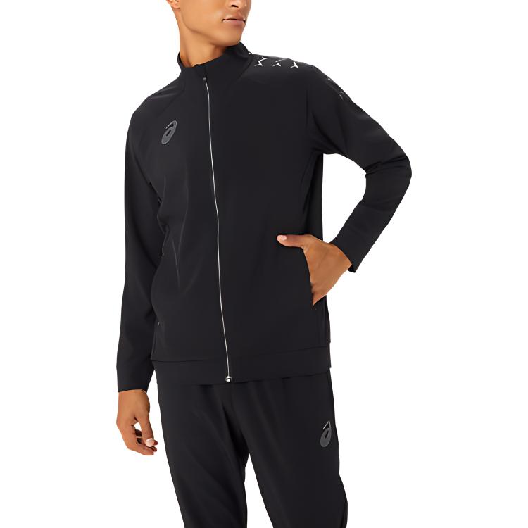 ASICS Performance Black Full-Zip Track Jacket 2101A263-001