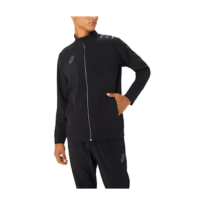 ASICS Performance Black Full-Zip Track Jacket 2101A263-001