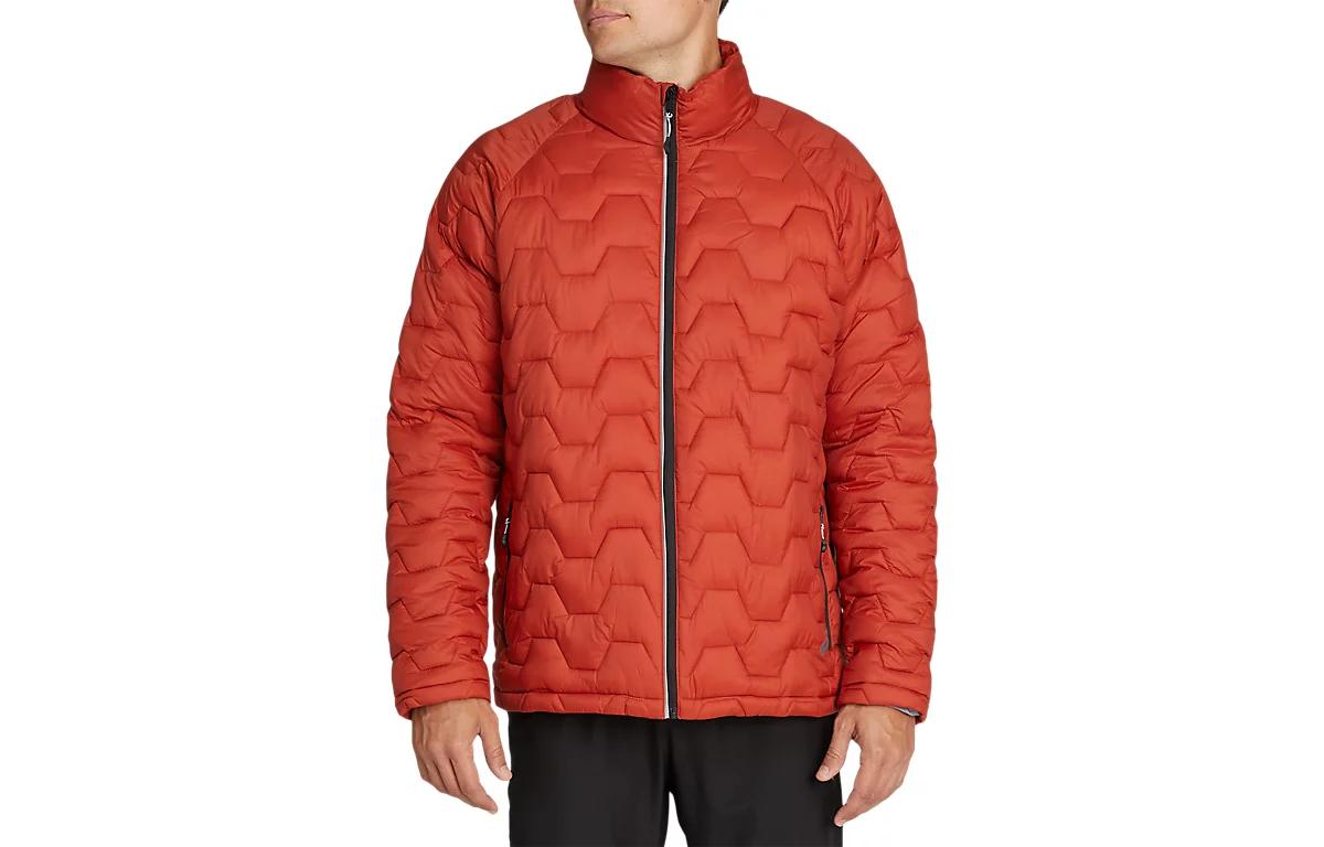 ASICS Performance Insulated Jacket Red - Full Zip, Long Sleeve Stylish Outerwear 2031B906-624