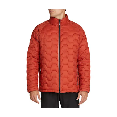 ASICS Performance Insulated Jacket Red - Full Zip, Long Sleeve Stylish Outerwear 2031B906-624