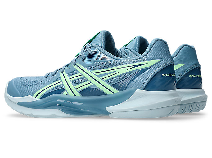 Lookbook ASICS Powerbreak FF Tennis Shoes Saba Blue/Menthol 1071A101-401