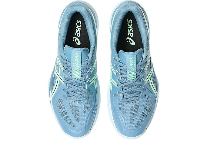 Details for ASICS Powerbreak FF Tennis Shoes Saba Blue/Menthol 1071A101-401