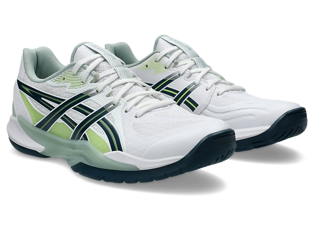 Order ASICS Powerbreak FF 網球鞋 白色/寧靜藍綠 1071A101-104
