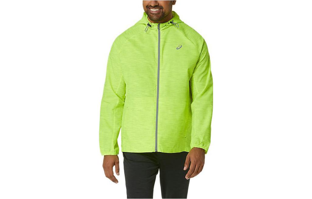 ASICS PR Lyte Yellow Long-Sleeve Hoodie Jacket 2011C763-734