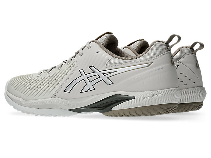 Lookbook ASICS PRESTIGE™ NEO OC Chaussures Tennis (Omni & Terre Battue) Beige/Argent 1043A027-250