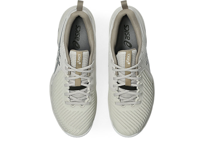 Details for ASICS PRESTIGE™ NEO OC WIDE (Omni-Clay) Soft Oat/Argento Puro 1043A029-250