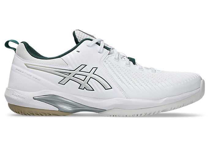 ASICS PRESTIGE™ NEO WIDE (All Court) Tennis Shoes White/Pure Silver 1043A028-100
