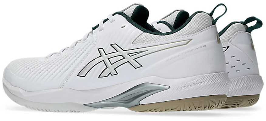ASICS PRESTIGE™ NEO WIDE (All Court) Sepatu Tenis Putih/Perak 1043A028-100 Lookbook ASICS PRESTIGE™ NEO WIDE (All Court) Sepatu Tenis Putih/Perak 1043A028-100