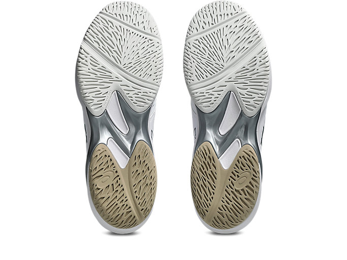 Sizing ASICS PRESTIGE™ NEO WIDE (All Court) Sepatu Tenis Putih/Perak 1043A028-100