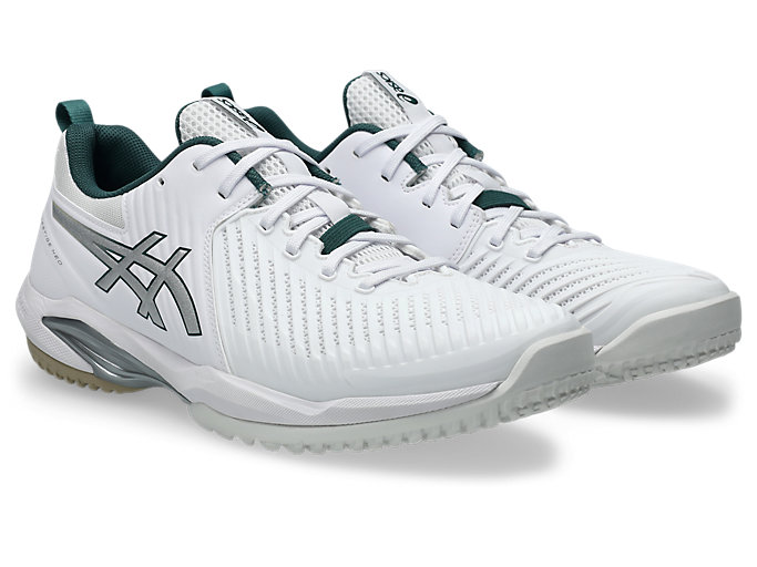 Order ASICS PRESTIGE NEO OC Zapatillas de Tenis Blanco/Plata Puro 1043A027-100
