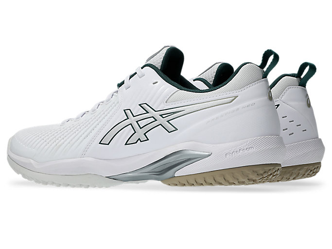 Lookbook ASICS PRESTIGE NEO OC Zapatillas de Tenis Blanco/Plata Puro 1043A027-100