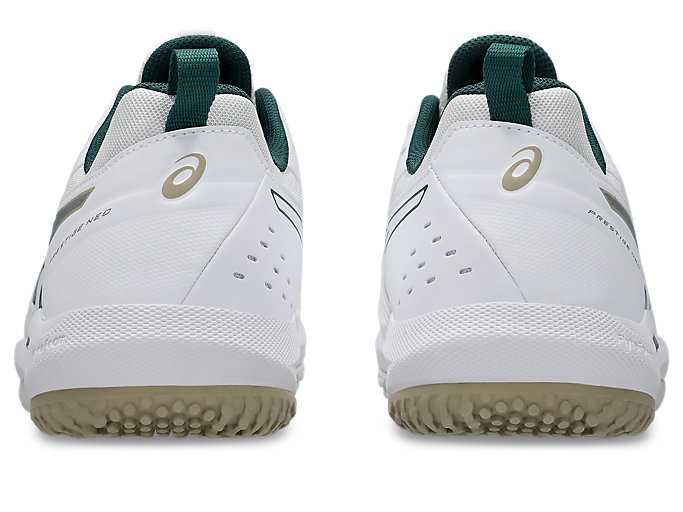 Details for ASICS Prestige Neo OC Wide Sepatu Tenis Putih/Pure Silver 1043A029-100