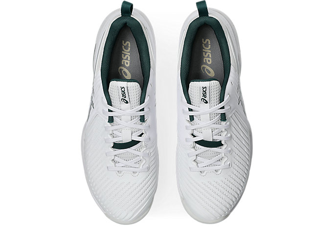 Sizing ASICS Prestige Neo OC Wide Sepatu Tenis Putih/Pure Silver 1043A029-100