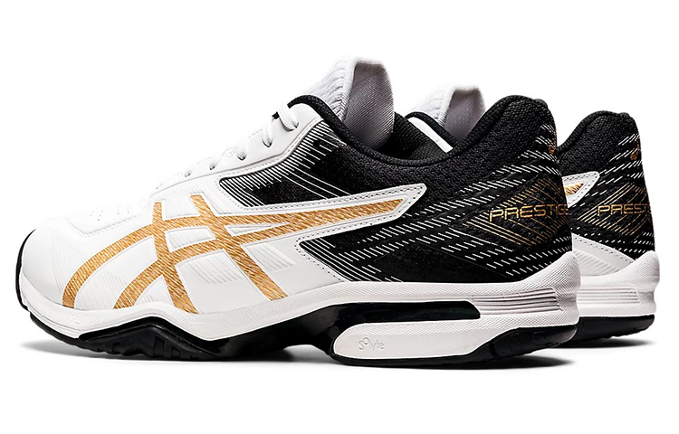 Shop ASICS Prestigelyte 4 OC ''Blanc Noir Or'' 1043A014-100