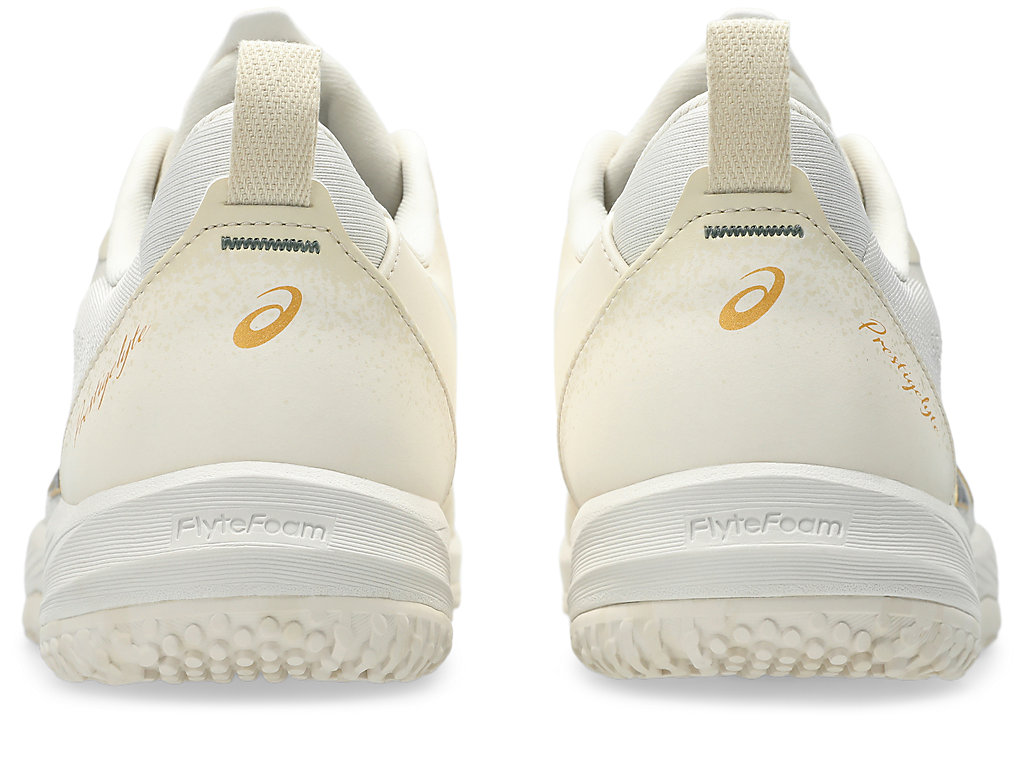 Purchase 亚瑟士PRESTIGELYTE 5 OC网球鞋 沙色/蓝色 1043A021-200