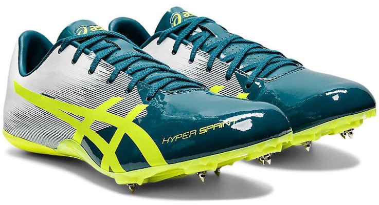 ASICS Hypersprint 7 D 'White Green' 1091A015-300 Lookbook ASICS Hypersprint 7 D 'White Green' 1091A015-300