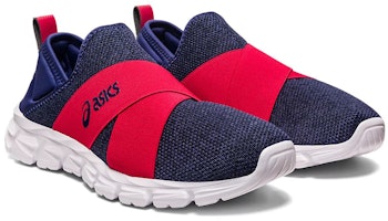 아식스 퀀텀 라이트 슬립온 '인디고 블루 스피드 레드' 1203A136-401 Lookbook 아식스 퀀텀 라이트 슬립온 '인디고 블루 스피드 레드' 1203A136-401