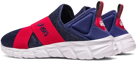 아식스 퀀텀 라이트 슬립온 '인디고 블루 스피드 레드' 1203A136-401 Shop 아식스 퀀텀 라이트 슬립온 '인디고 블루 스피드 레드' 1203A136-401