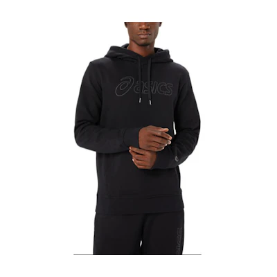 ASICS Quick-Dry Sweat-Wicking Hoodie Men’s Performance Black/Graphite Gray 2031E187-002