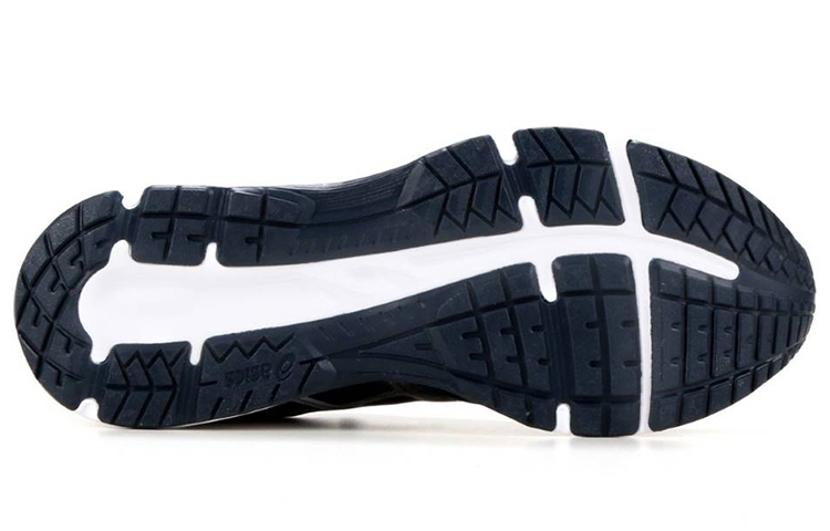 Shop Asics Raiden 3 透氣 低筒 跑步鞋 男款 黑藍色