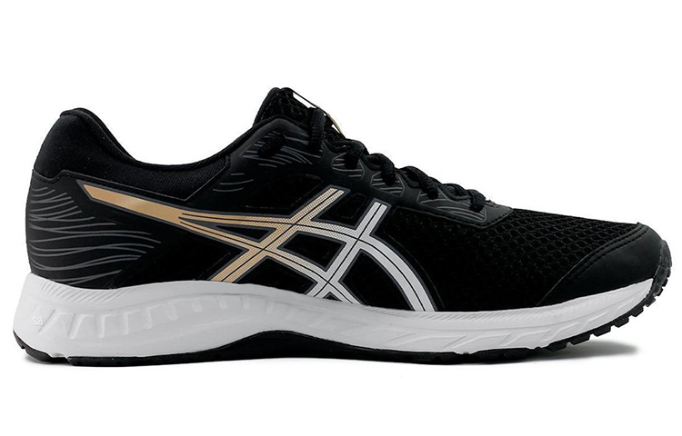 Order Asics Raiden 3 舒適透氣慢跑鞋 黑金