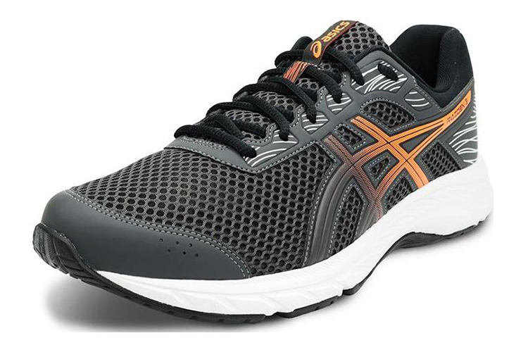 Lookbook Asics Raiden 3 舒適 低筒 跑步鞋 男款 灰橙色