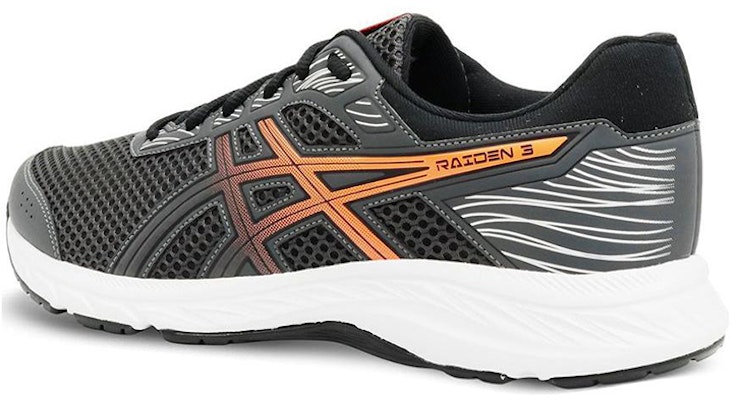 Asics Raiden 3 舒適 低筒 跑步鞋 男款 灰橙色 Shop Asics Raiden 3 舒適 低筒 跑步鞋 男款 灰橙色
