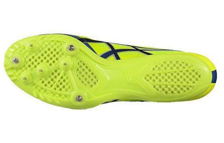 Lookbook ASICS Raysprint ''Jaune Bleu'' TTP509-0743