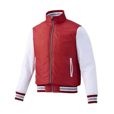 ASICS Red Colorblock Full-Zip Jacket Unisex BAG01023-01