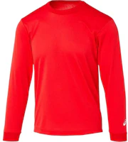 ASICS Red Crewneck Long Sleeve Sweatshirt 2063A227-600 ASICS Red Crewneck Long Sleeve Sweatshirt 2063A227-600