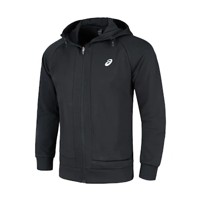 ASICS Reflective Night Vision Quick-Dry Zip Hoodie Jacket Black 2031E860-001