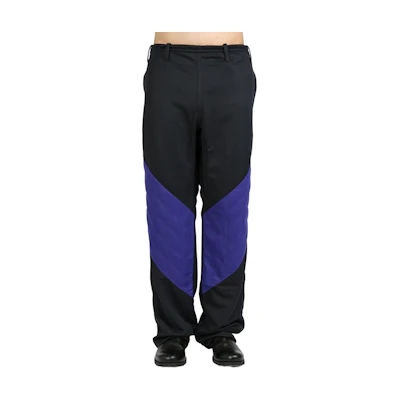 Asics Retro Elastic Waist Color-Block Straight Pants Black Purple Men. 2203A301-001