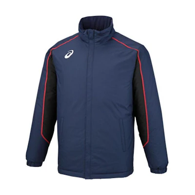 ASICS Retro Zip-Up Track Jacket with Logo - Navy Blue 2031A233-401
