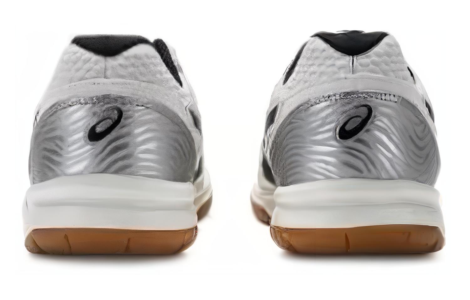 Shop Asics RIVRE CF 減震耐磨 低筒 羽毛球鞋 男女同款 白黑