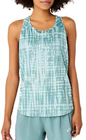 ASICS Road All Over Print Tank Top - Breathable Green Running Vest 2012D071-300 ASICS Road All Over Print Tank Top - Breathable Green Running Vest 2012D071-300