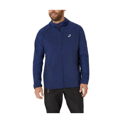 ASICS ROAD Breathable Comfort Long-Sleeve Jacket - Blue 2011D084-400