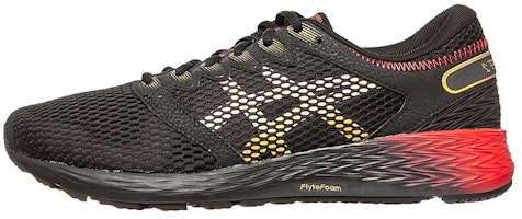 ASICS RoadHawk FF 2 'Black Rich Gold' 1011A590-001 ASICS RoadHawk FF 2 'Black Rich Gold' 1011A590-001