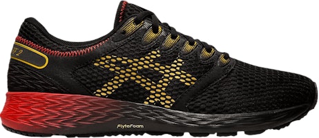 ASICS RoadHawk FF 2 'Black Rich Gold' 1011A590-001 ASICS RoadHawk FF 2 'Black Rich Gold' 1011A590-001