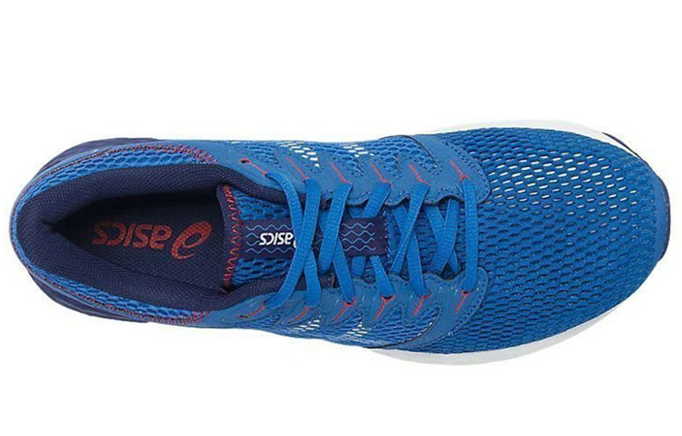 Shop アシックス ロードホーク FF 2 ブルー (快適カジュアル) 1011A136-400