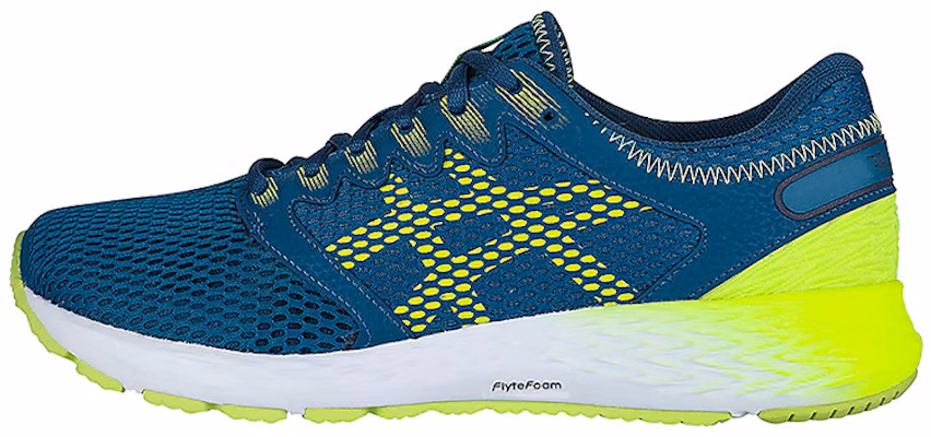 Asics Roadhawk FF 2 低筒 跑步鞋 男款 藍白黃 Buy Asics Roadhawk FF 2 低筒 跑步鞋 男款 藍白黃